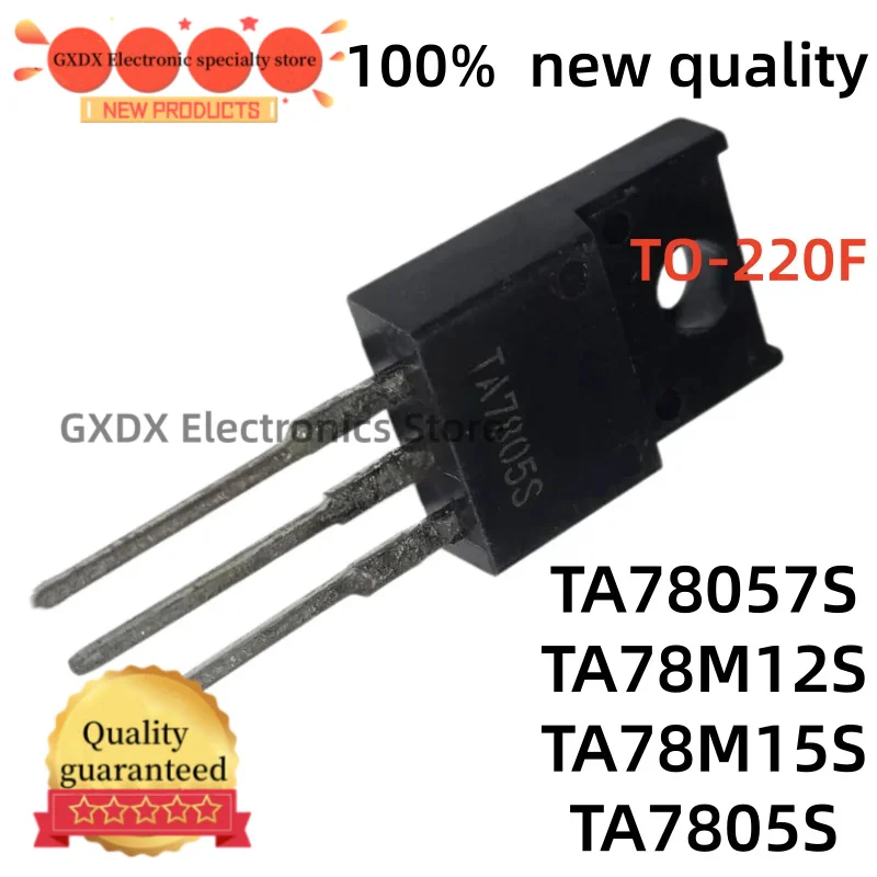 10-20 unidades/lote 100% nuevo TO220F TA7805S TA78M15S TA78057S TA78M12S TO-220F Three-terminal voltage regulator tube