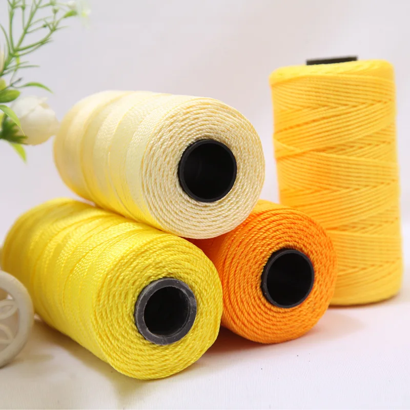 1 Stück 100 g Sommer-Polyesterfaden Sommer kühles Eis Häkelgarn für DIY Häkelmatte Armband Tasche Hut Schuhe Amigurumi