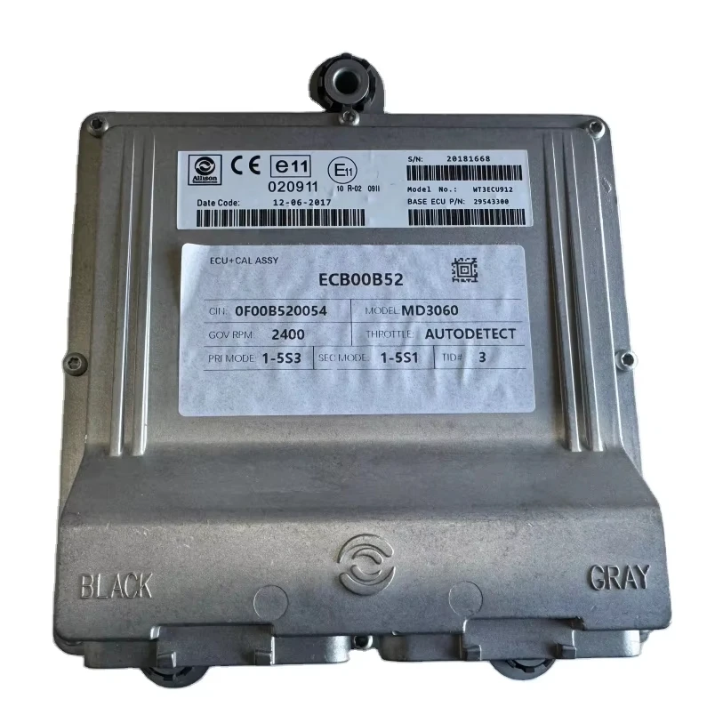 

Original New Allisons Transmission Electronic Control Unit (ECU/ECM) 29561675 ECB00B52 29543300/29541227/29541151