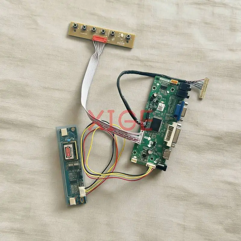 

Плата контроллера экрана, совместимая с CLAA170EA10 M170EG01 M170E8 M170ETN01, VGA DVI HDMI 2-CCFL 1280*1024 30-контактный LVDS 1280x1024, комплект