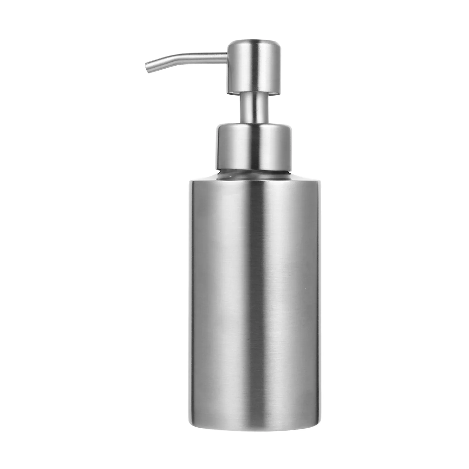 

Stainless Steel Bottle Push Type Bottles Hand Dispenser Container Simple Storage Containers 304 Creative Travel Pump