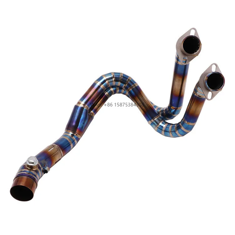 NINJA650 Ninja Z650 Modified Exhaust Pipe Titanium Alloy Front Tail Section Full Bottom Exhaust Pipe Motorcycle Exhaust System