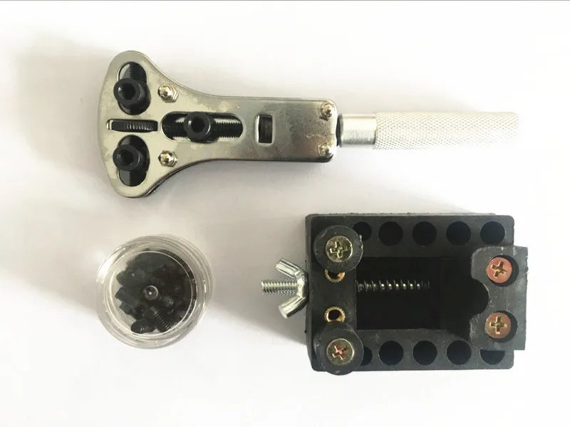 Open the back cover of the watch tool, set, three-claw open large watch holder, triangular open maintenance tool