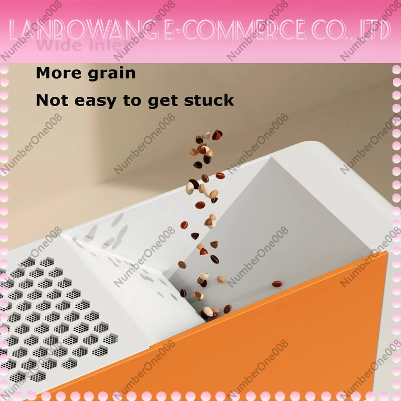 

Electric Grain Winnower Machine, Seed Winnower with Adjustable Fan, Grain Blower Machine for Home Farm Use
