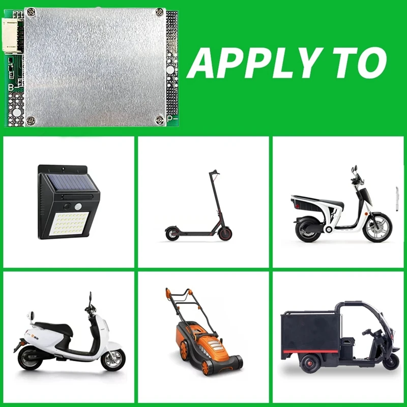 لوحة حماية بطارية ليثيوم فوسفات الحديد TTKK 4S ، شحن متوازن وتضخيم تيار 100 أمبير محول 12 فولت ، ساخن