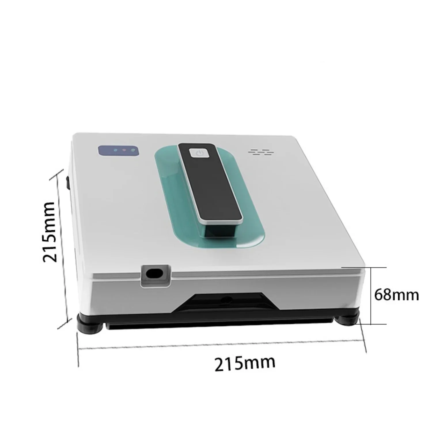 روبوت تنظيف النوافذ الأوتوماتيكي آلة تنظيف النوافذ رقيقة جدا على الوجهين رذاذ الماء 2500Pa روبوت مُنظف نوافذ