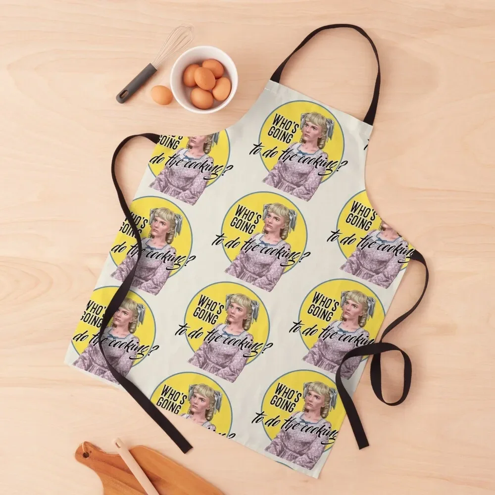 

Who's going to do the cooking  (Alternate version) Apron New year's Household Items Kitchen Apron
