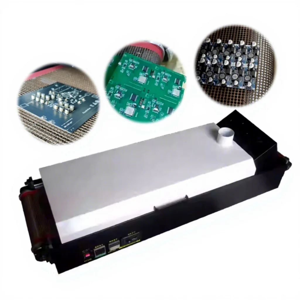

LY TP-320 Reflow Oven SMT Smart Three-Zone Conveyor Belt Type 320mm Welding Width Desktop Soldering Oven Optional 220V 110V