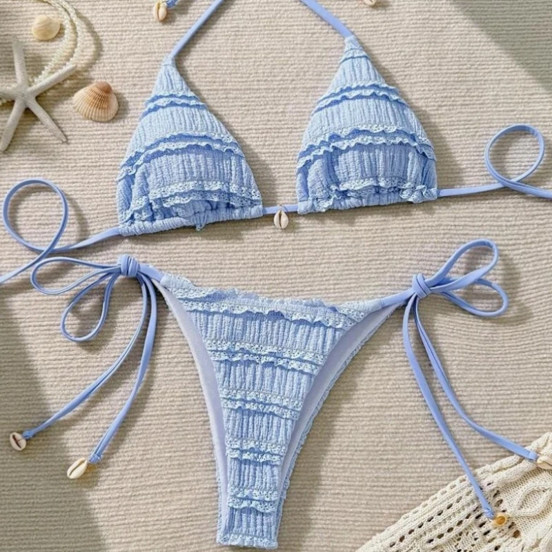 

Sexy Bikini Two-Piece Swimsuit Split Swimwear Female Swimming Bathing Suit Women Bikini Set Beachwear Biquine Brasileiro