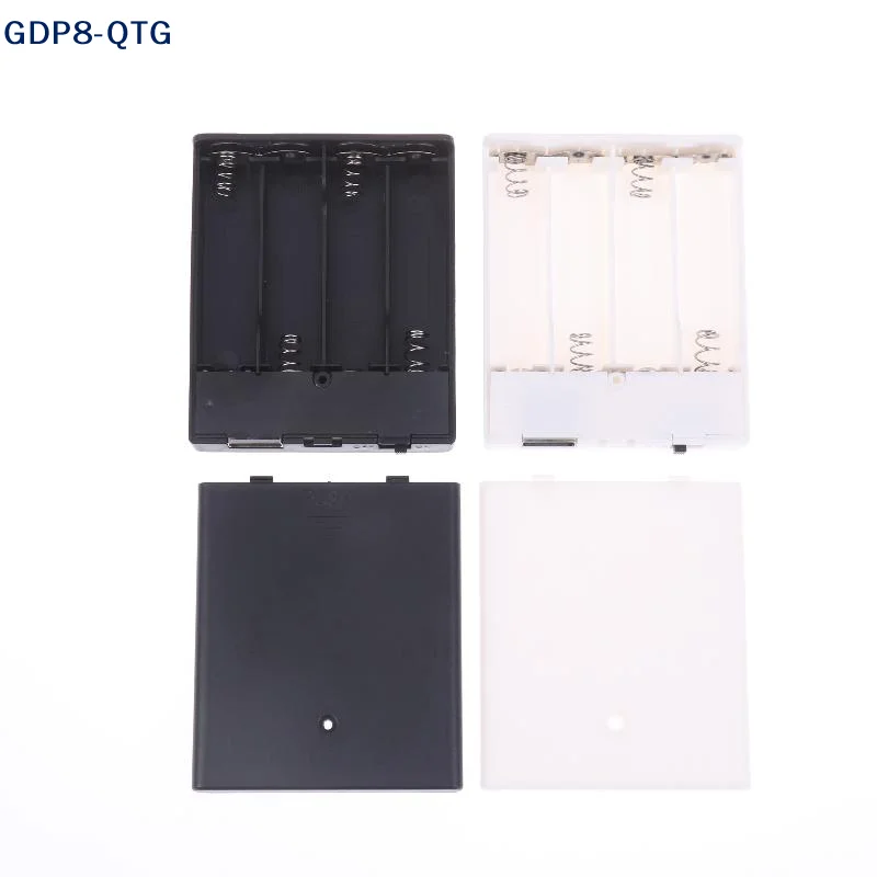 1Pcs USB Power Supply Battery Box Portable Mini 4AA Battery Holder Storage Box Case For LED Strip Light Accessories