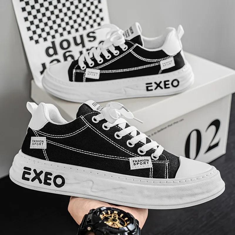 

2025 New Street Style Shoes– Edgy Skate Shoes, Retro American, Thick Sole, Casual & Fashionable, Hiking Comfort