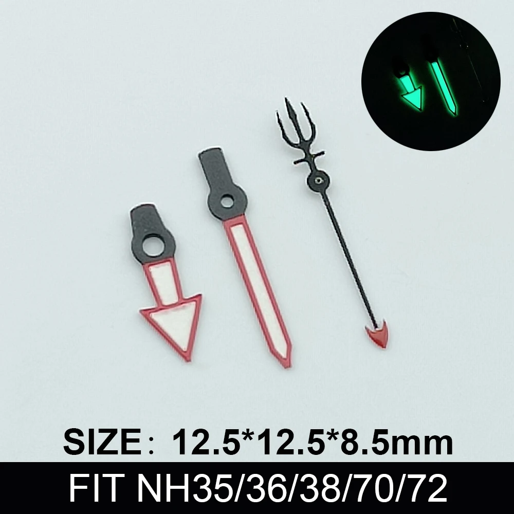 NH35 NH36 Green Luminous Watch Hands for Automatic Movement watch accessories Watch Parts For Wristwatches