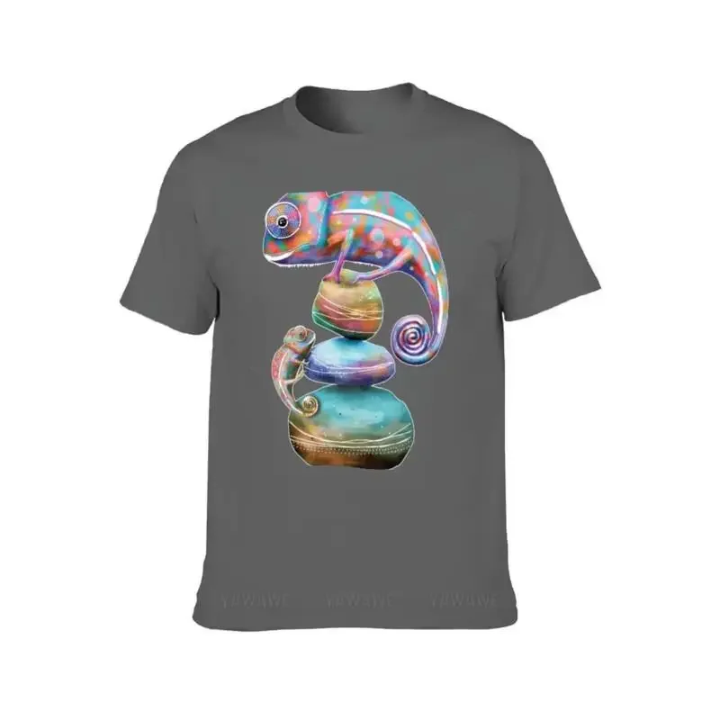 brand t-shirt man Chameleons T-Shirt cat shirts plain t-shirt black t shirt mens t shirts pack cotton tee-shirt