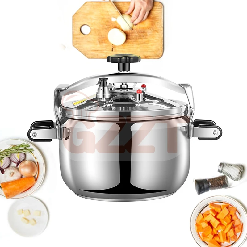 Original brand new9L Hot sale polished aluminum heat resistant commercial pressure cookers