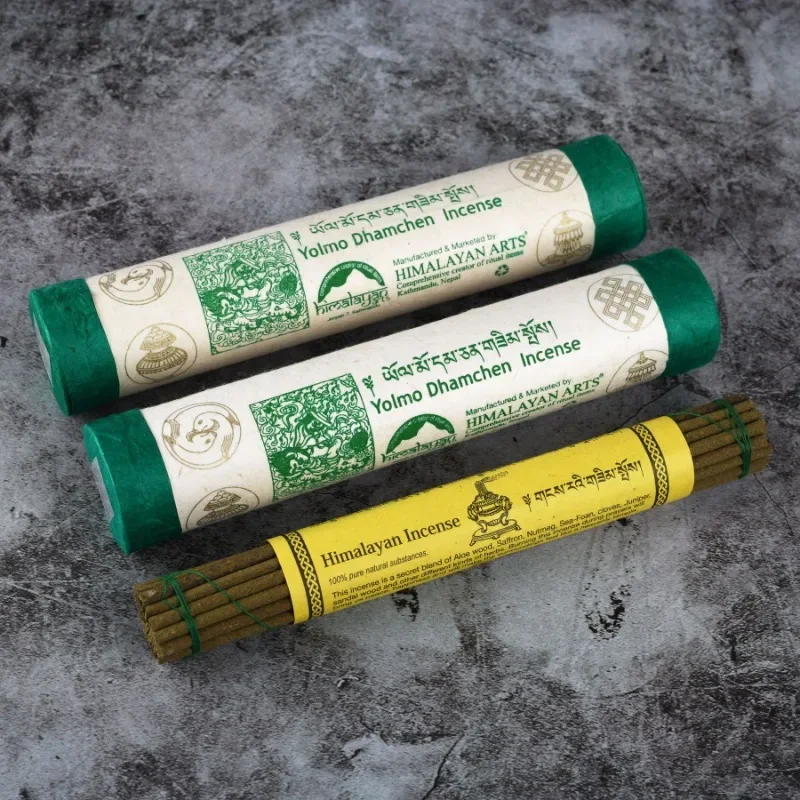 

Nepal Natural Tibetan Incense, Handmade Thread Incense, Home Indoor, Ritual, Soothes the Spirit, Purifying the Air