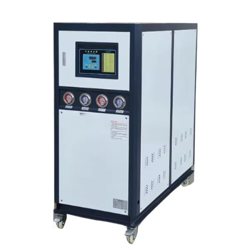 

Screw Type Industrial Water Chiller Air Cooled Water Cooled Circulating Freezer For Injection Molding Machine Factory Cooling