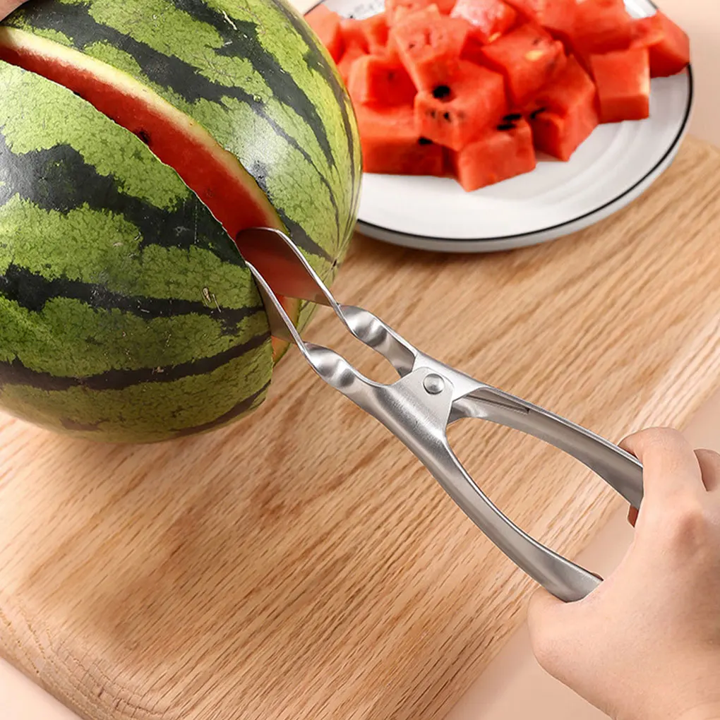 

Durian Opener Manual Clamp Watermelon Shelling Comfortable Pliers Ergonomics Professional Stainless Steel Restaurant