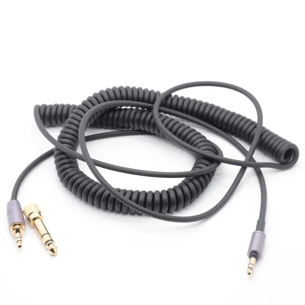 Poyatu Feder entlastung gewickeltes Kopfhörer kabel für philips fidelio x2hr l2 shp9600 shp9500 shp9500s Kopfhörer kabel Kabel Kabel