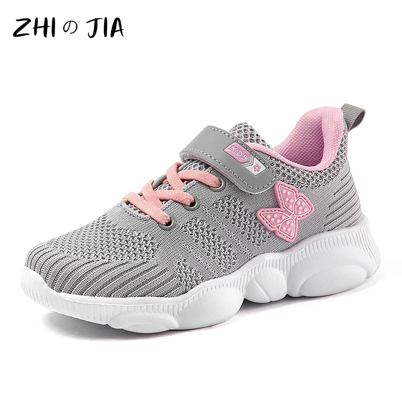 

2025 Children's Casual Shoes Cute Girls Comfortable Non-slip Sneakers Student Autumn Sports Running Shoes Breathable Shoes 26-37