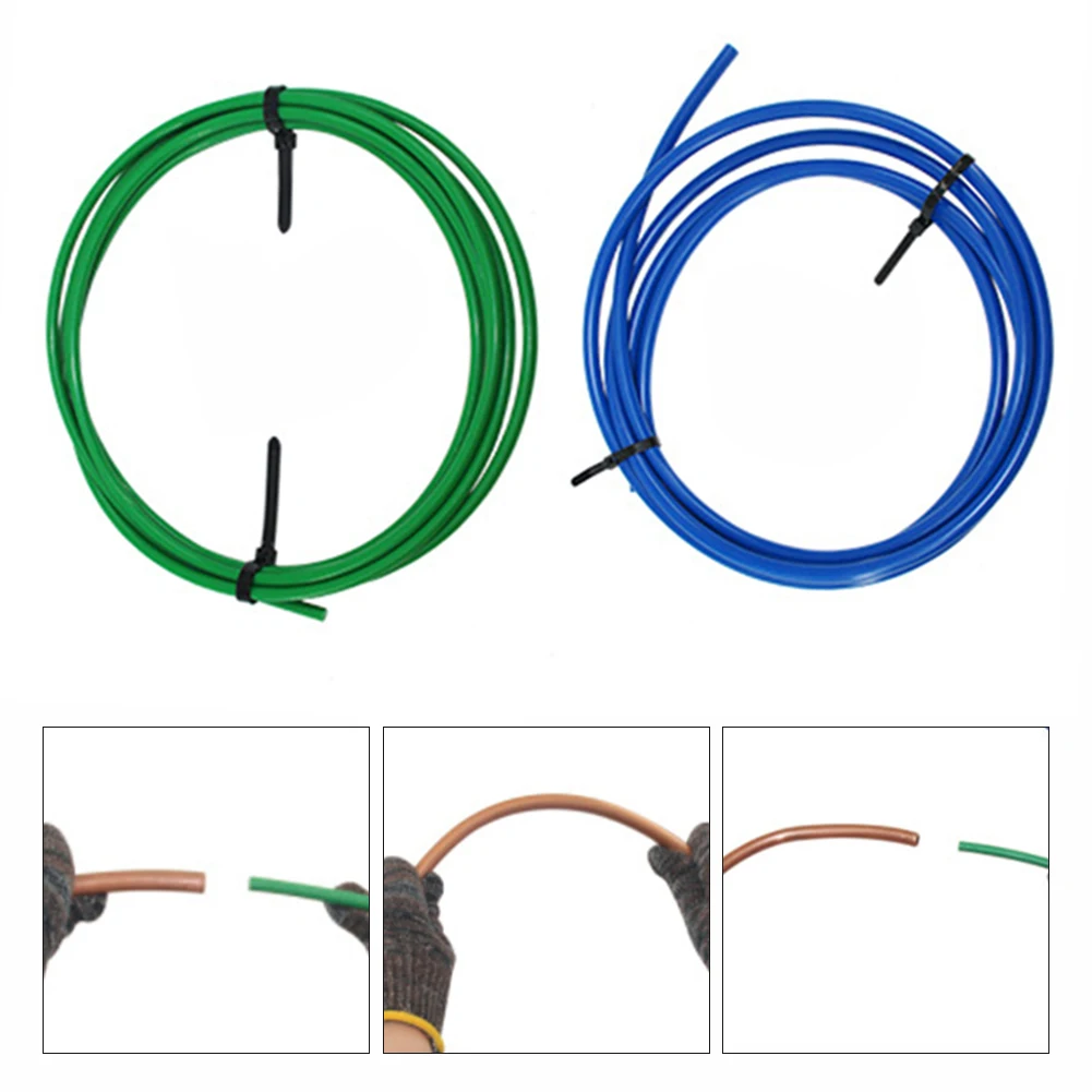 2Pcs CT-205 Built-in Copper Tube Bending Strip Air Conditioning Pipe Bender Kit PE Plastic Bending Kits