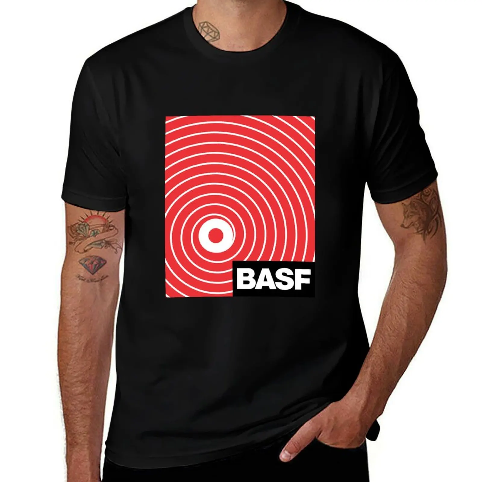 BASF livery T-Shirt Heavy Duty Casual Work Tee T-Shirt