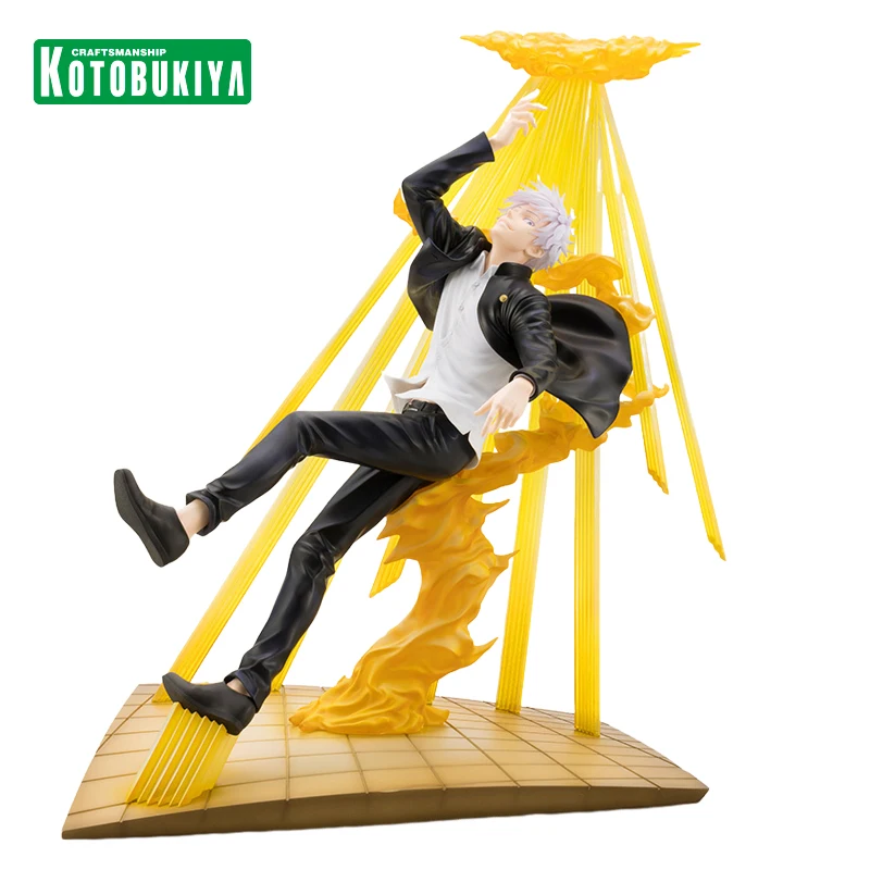 

Original Kotobukiya Jujutsu Kaisen Satoru Gojo Jade - Jade Folding Genuine Anime Figure Collectible Doll Statuette Ornament Gift