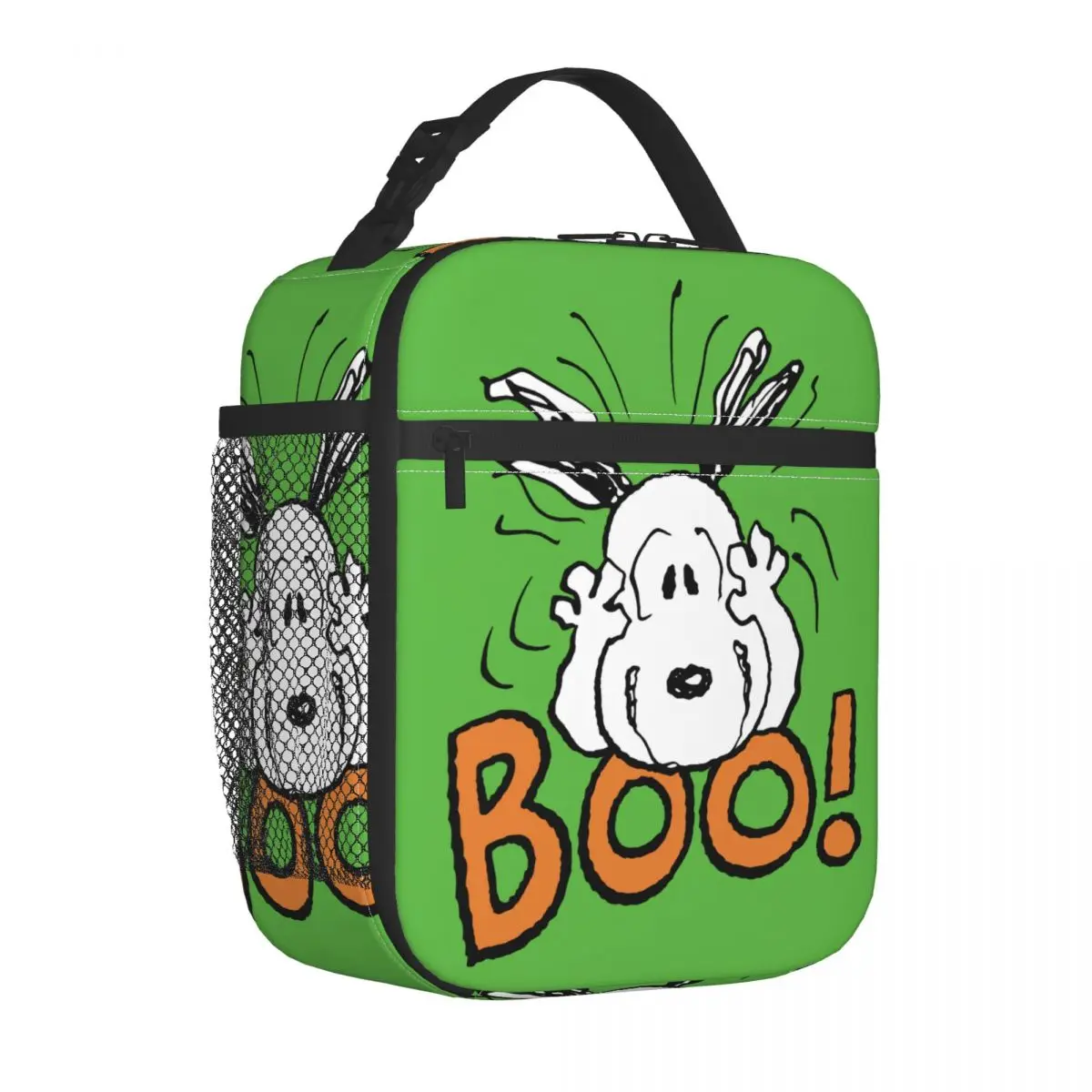 Snoopys Boo Insulated Lunch Bags Portable Meal Container Thermal Bag Tote Lunch Box Office Travel Men Women