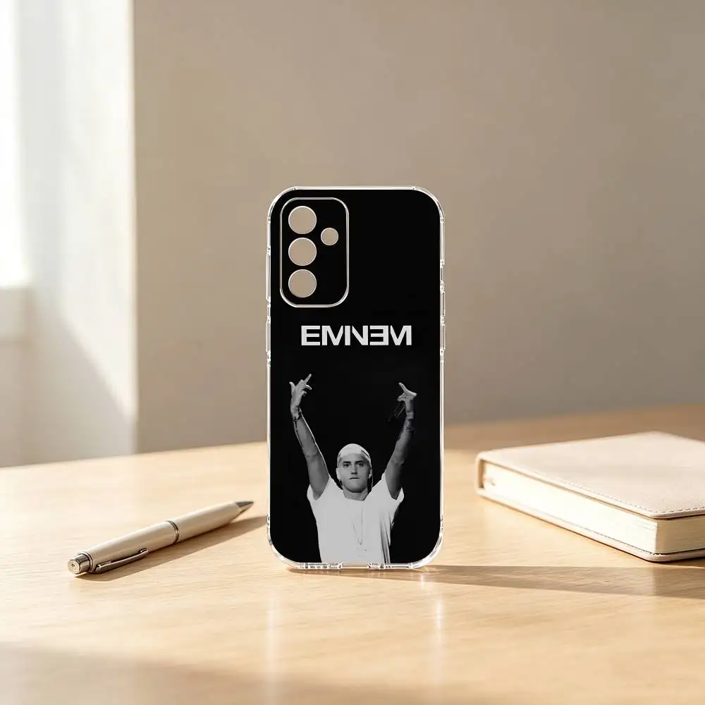R-Rapper E-Eminem Phone Case For SamsungA10,12,20,21S,30,31,40,50,51,52,70,71 Transparent Cover Gift