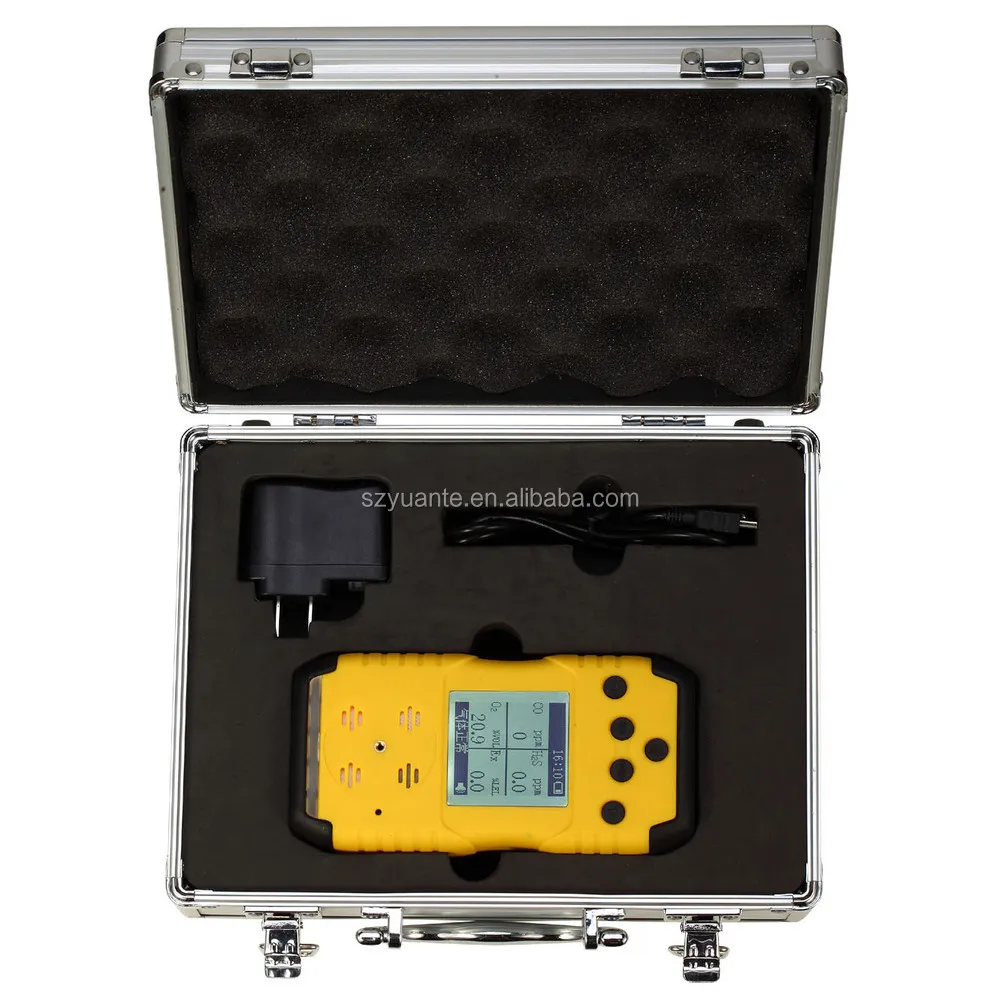 

Portable high accuracy H2S hydrogen sulfide gas monitor detector