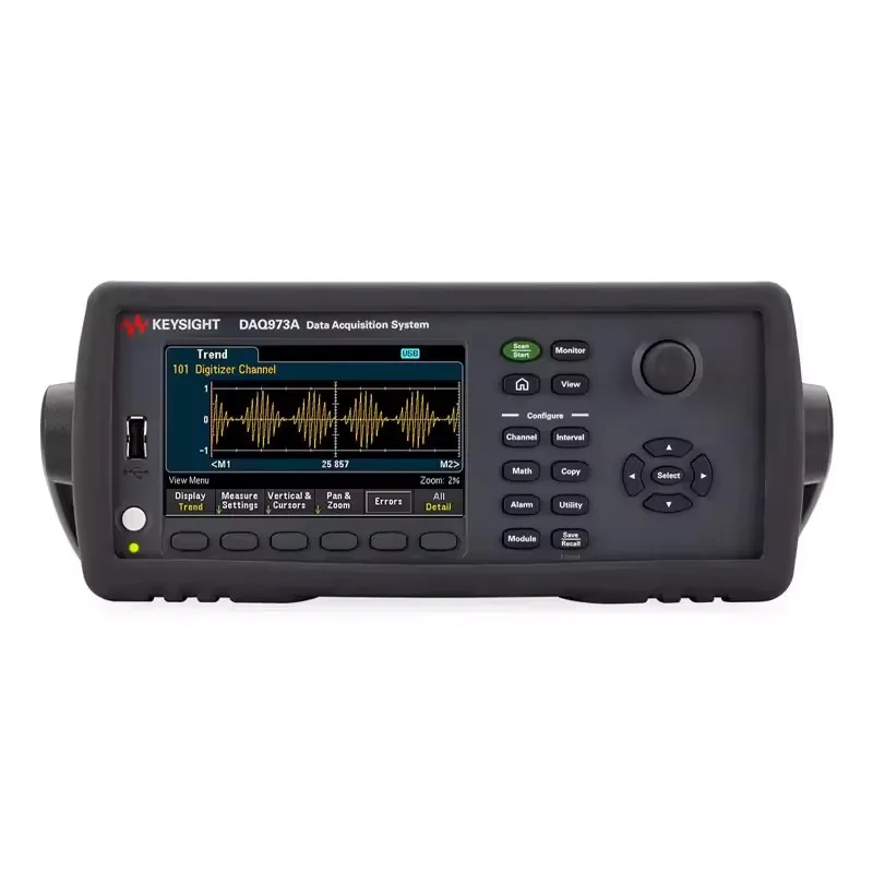 Keysight-Système DAQ avec interfaces USB, LAN et PGIB standard, résolution 6.5 bits, DAQ973A