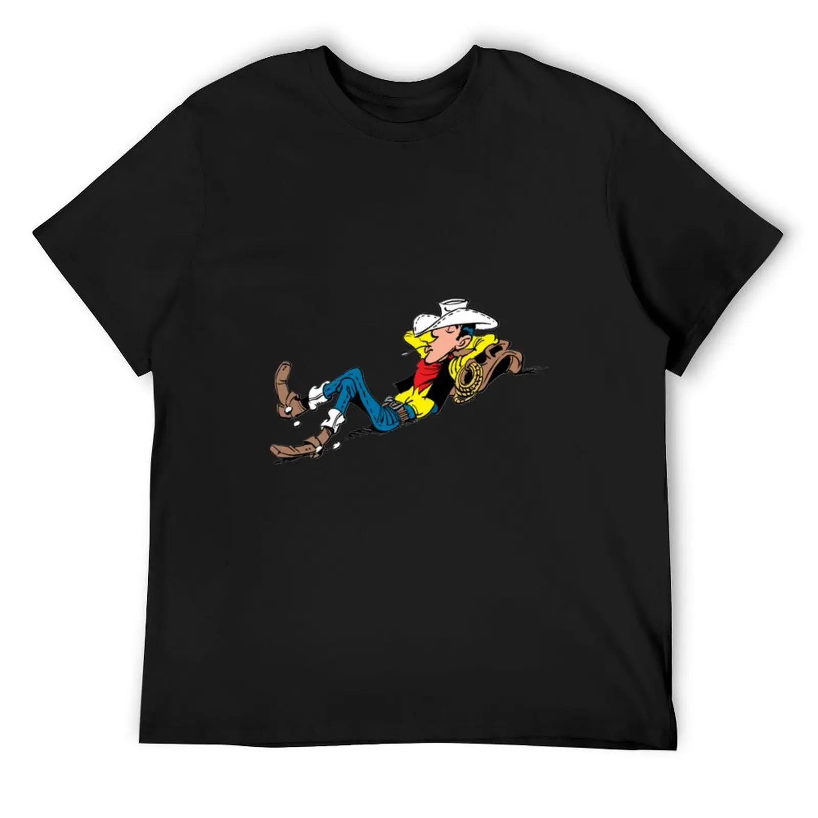 

Lucky Luke T-Shirt graphic t shirt vintage blacks affliction shirts mens clothing