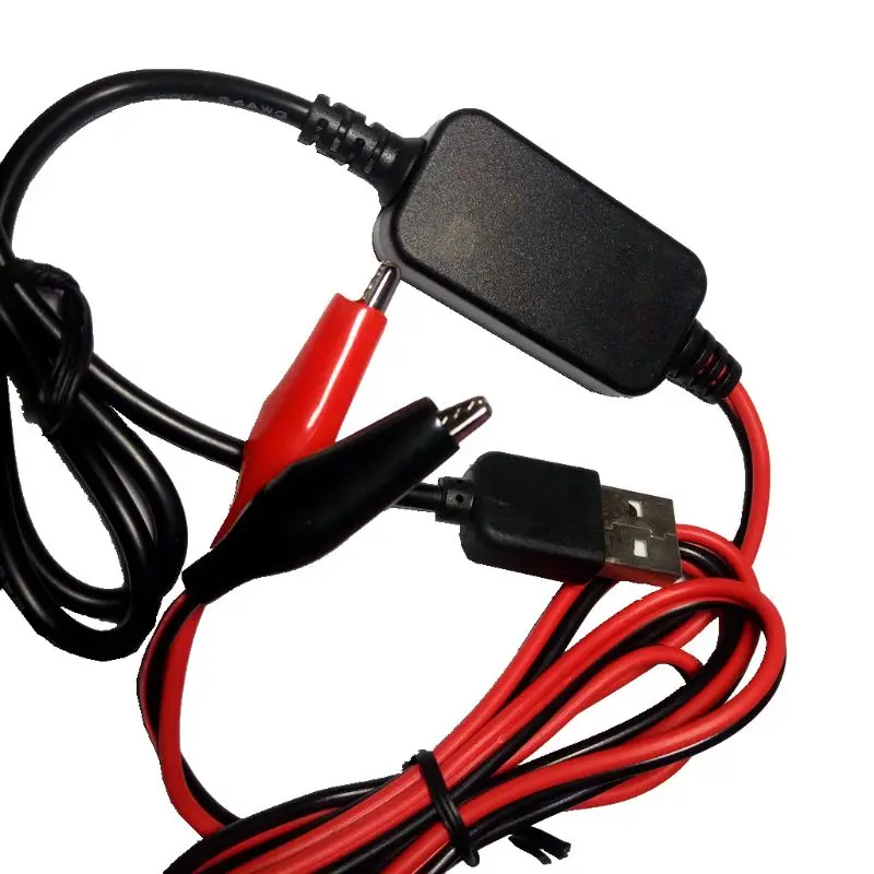 USB for 2x AA AAA Batteries USB 5V to 3V Step-down Cable Converter Line