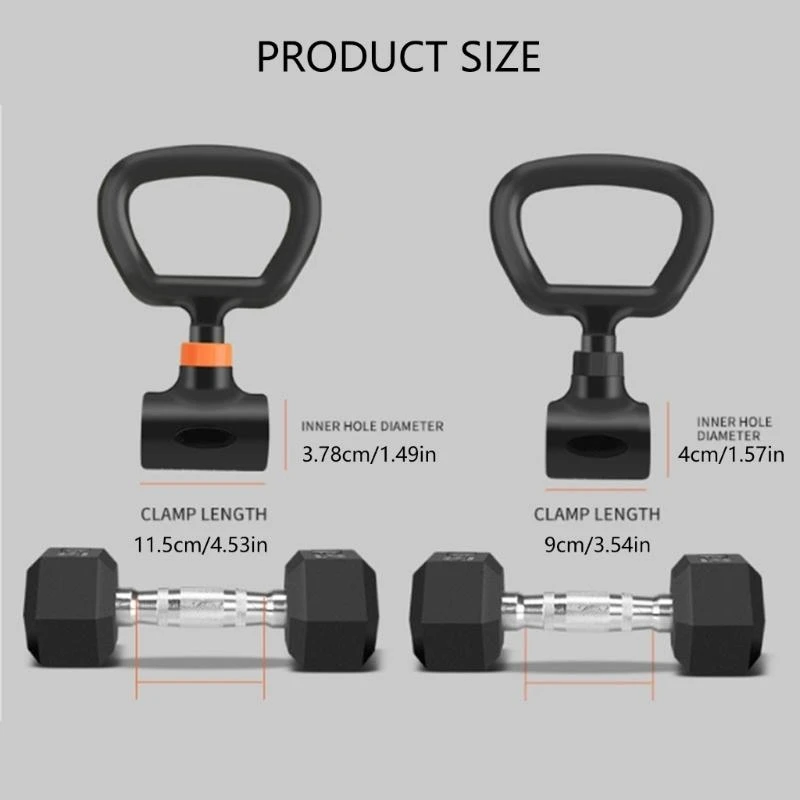 محول kettlebell dummbells kettlebells قبضة مقبض dummbell إلى kettlebell محول لتدريب القوة الرياضية الرياضية