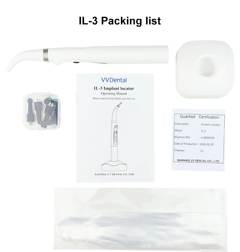 VVDental Implant Locator 3-Schritt-Schnellpositionierung zum Auffinden von Implantatschrauben 360° drehbar mit 4 Sensorsonden Lokalisierungswerkzeuge – Detail 16
