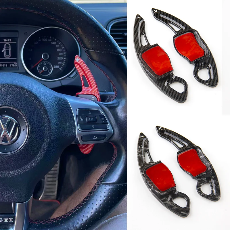 

For Volkswagen steering wheel paddle shift VW GOLF 5 6 GTI jetta Tiguan Sciricco CC POLO GTI Sharan Passat extension accessories