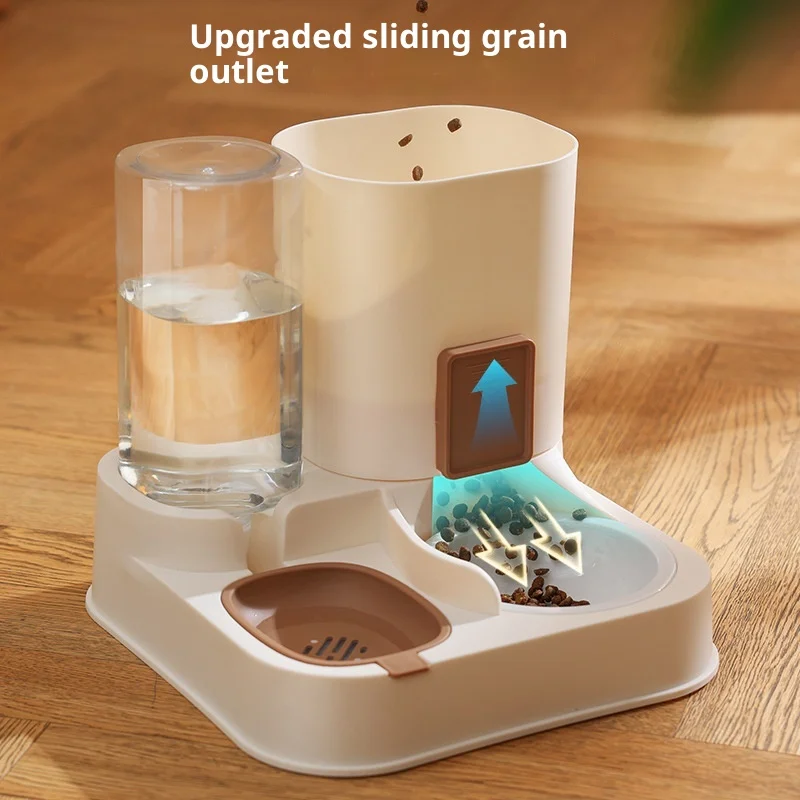 Dispensador automático de agua y comida 2 en 1 para perros, gatos - imagen 3