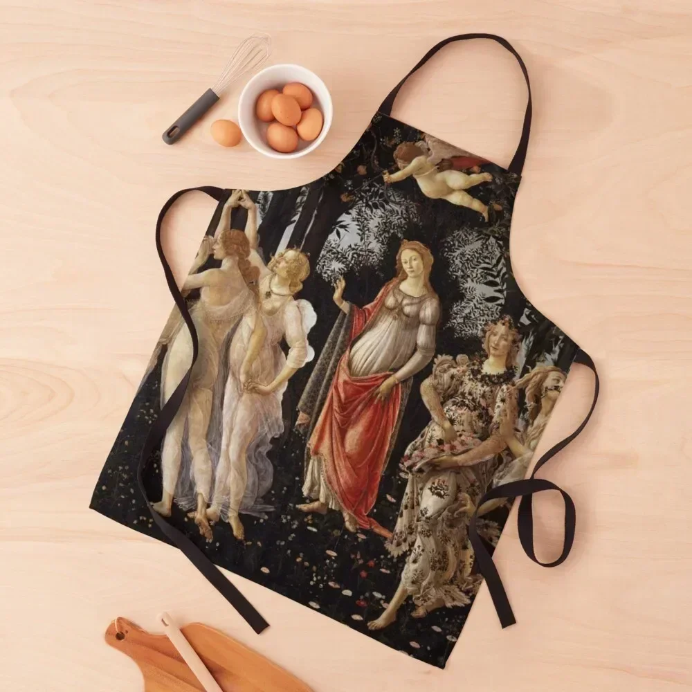 

La Primavera Painting Apron professional hairdressing christmas kitchen Goods For Home And Kitchen manicurist Apron