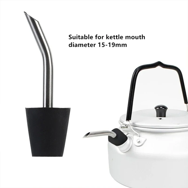 1 Set Outdoor Kettle Spout Extension Tube Nozzle Outdoor Tableware Hand Drip Filter Spouts Accessory for Camping Hiking image 5