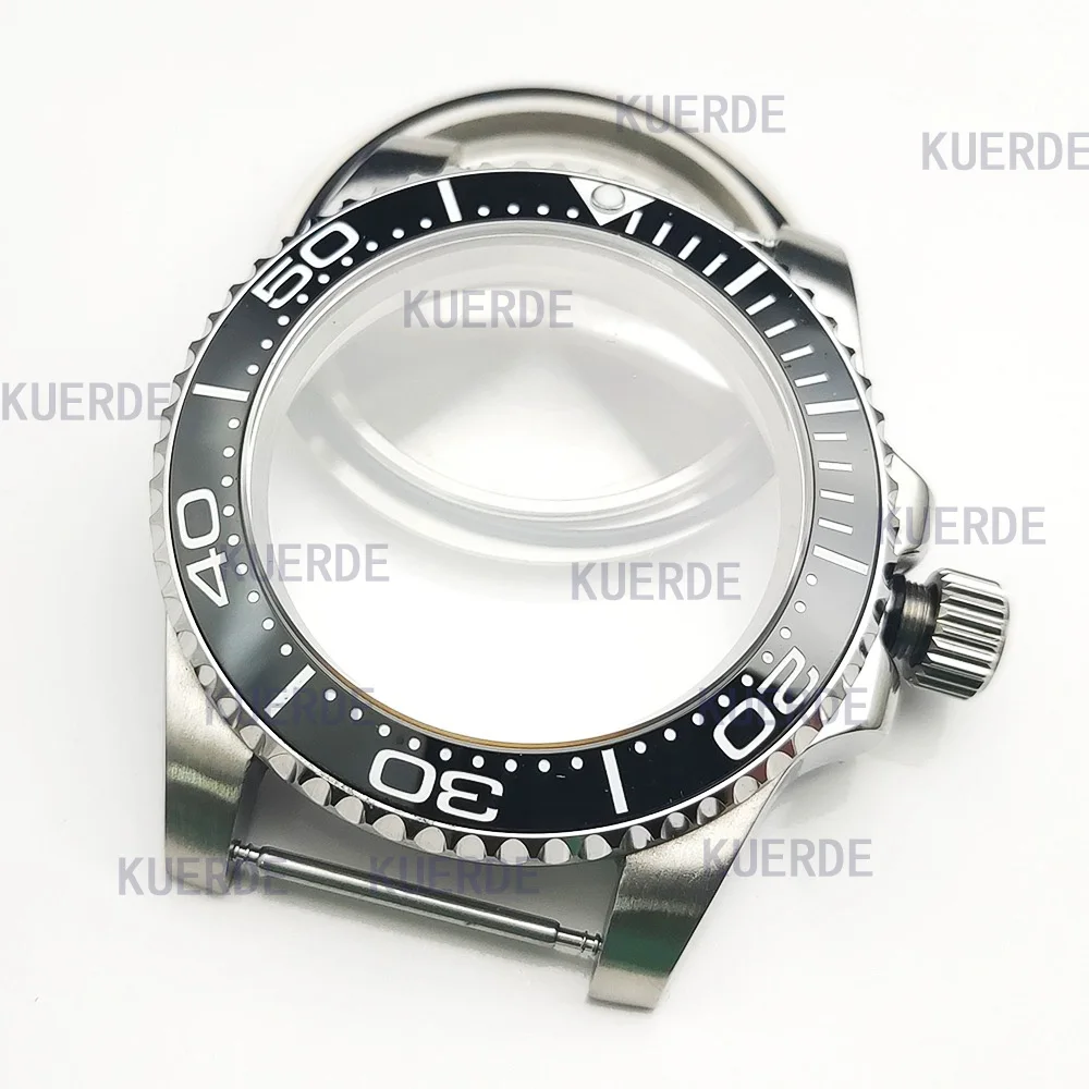 日本の革の動きに適した改造時計アクセサリー,ステンレス鋼,nh35,nh36,40mm