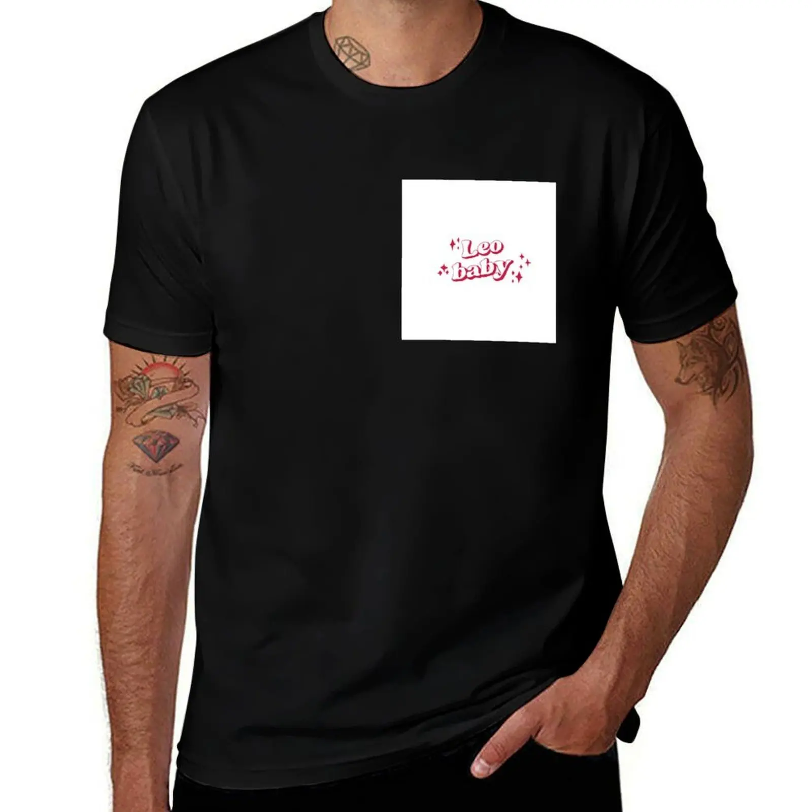 

Leo baby T-Shirt Personalized t-shirt luxury designer custom t-shirts Short sleeve tee men