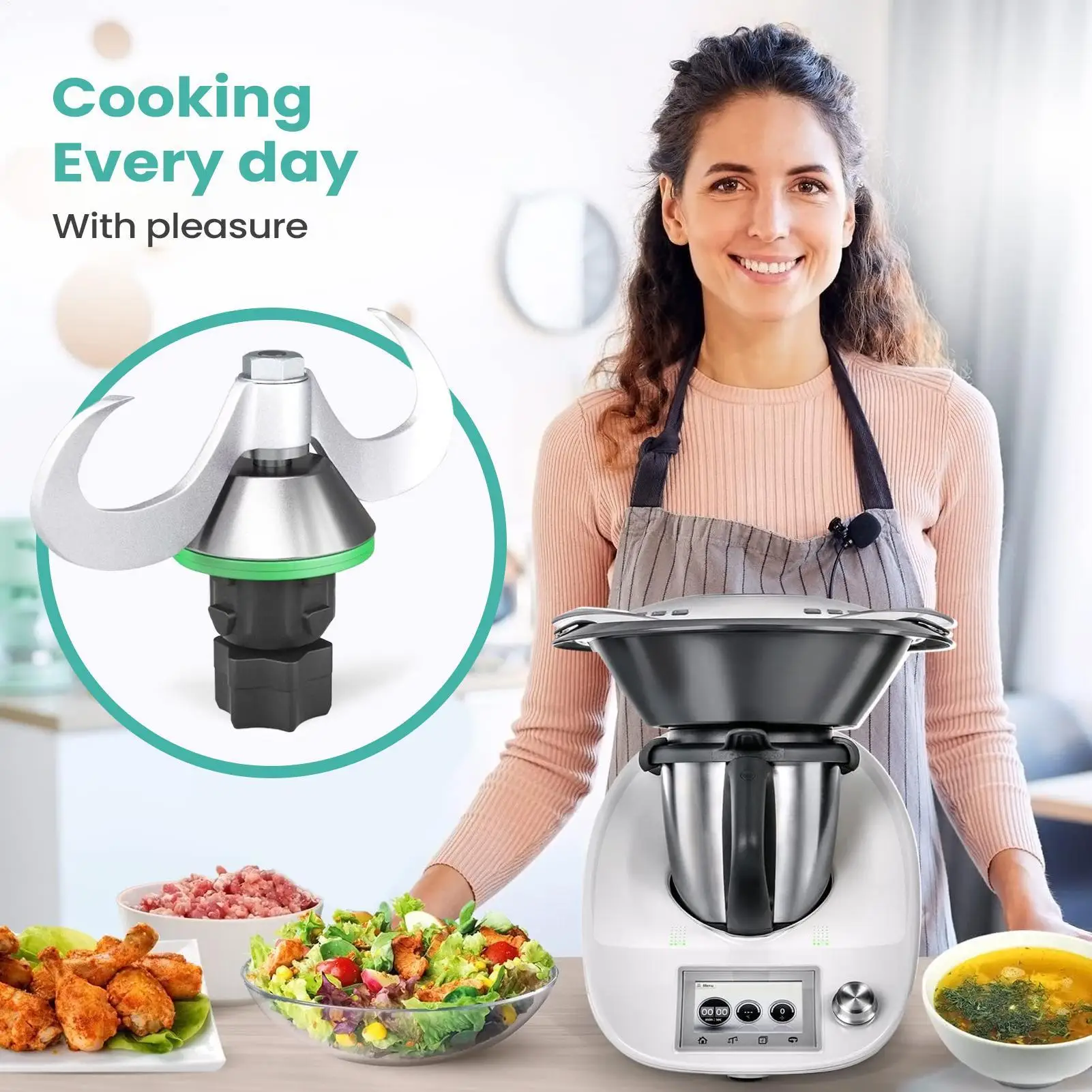 

Cutter For Dough Kneading Stainless Steel Flour Mixing Bread Making Mixer Dough Cutter For Home Baker Pastry Chef Professionals