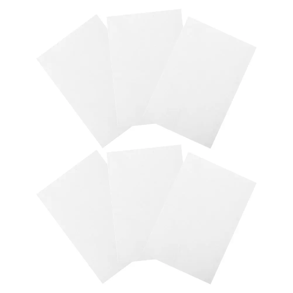 

6 PCS Flocking Gift Box Packaging Cloth Jewelry Felt Drawer Liner Self Adhesive Fabric Lining Self-adhesive DIY Flocked