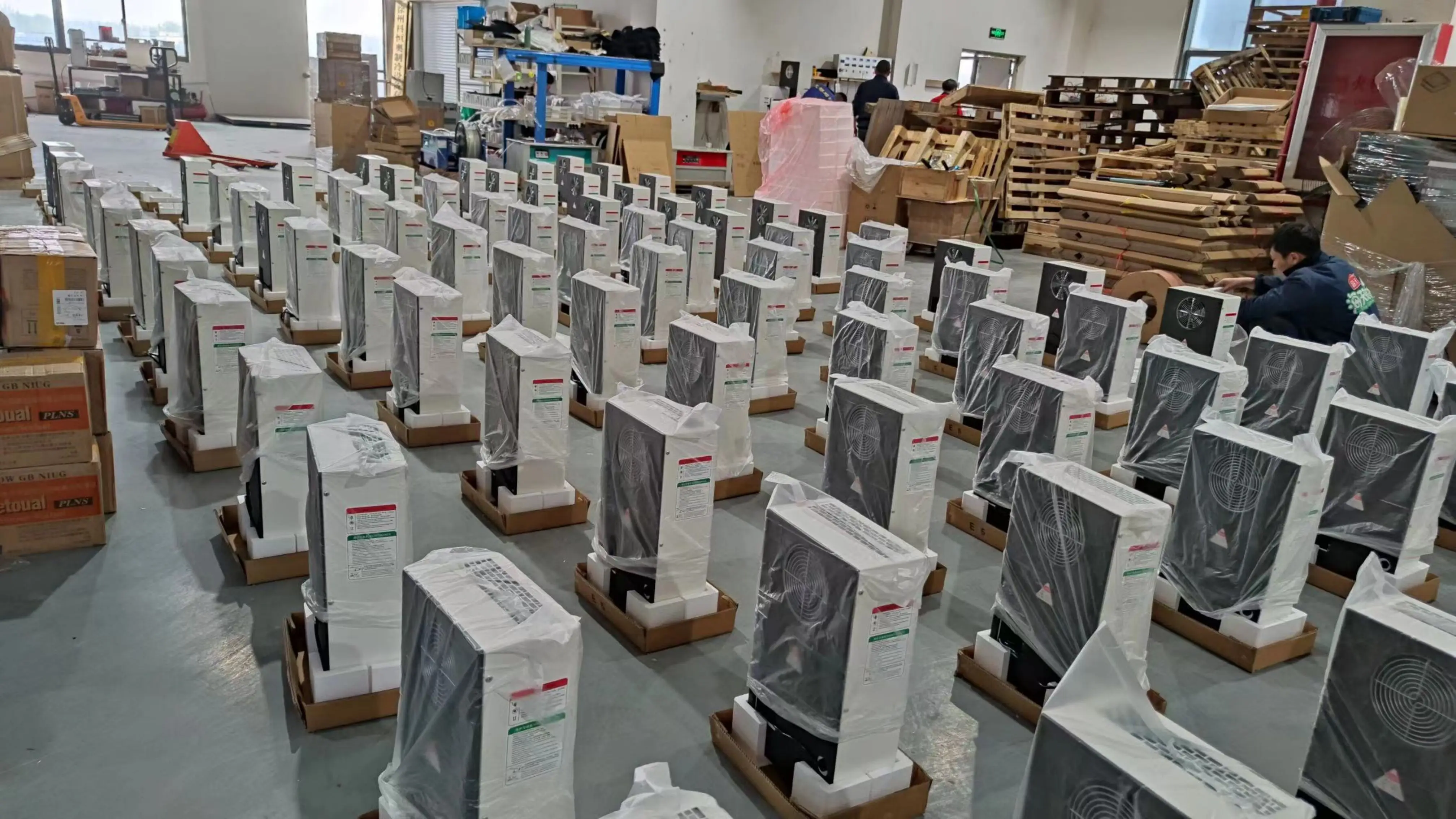 مكيف هواء صغير مثبت على الخزانة 300 وات 220 فولت للوحة CNC أوتوماتيكي جديد مع تركيب على السطح الأساسي للضاغط