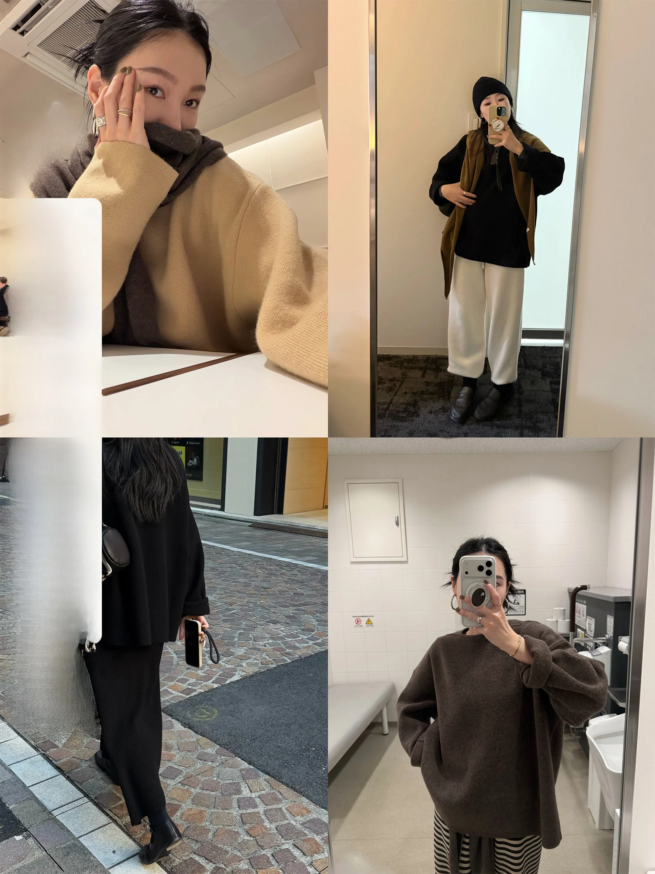 

Женский шерстяной свитер Elielim: повседневный, свободный крой, осенне-зимняя верхняя одежда, теплый вязаный топ с длинным рукавом и круглым вырезом