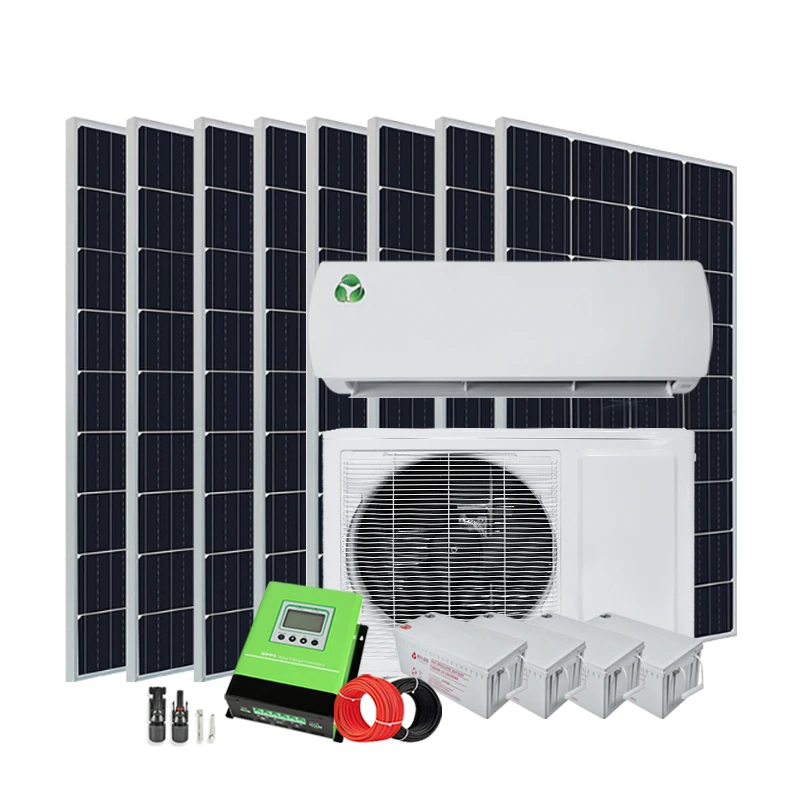 

Китай Производитель 12000 БТЕ 100% Солнечный кондиционер Solar Split Кондиционер 24 часа/день