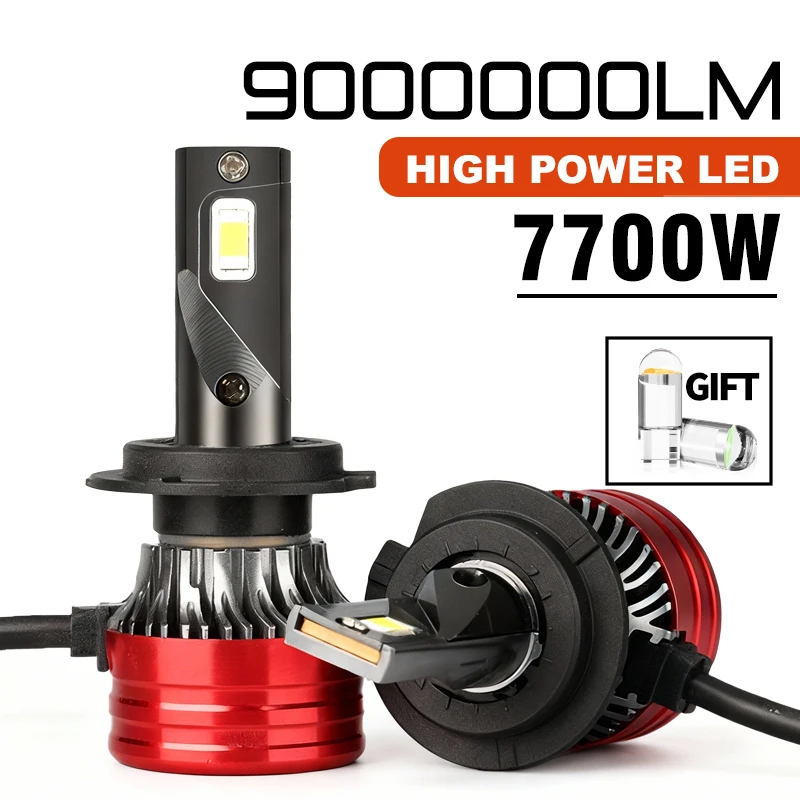 

2PCS/pair Mini Lights Auto H7 LED H4 Bulb H3 H8 H9 H11 9005 9006 9012 6000LM Car Headlight H1 6000K Auto Fog Light 12V LED Bulb