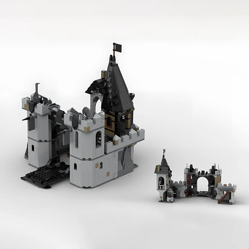 

639pcs MOC Black Falcon Fortress Homage Castle Falcons Model Building Blocks Construction Toy Christmas Gifts DIY Creative Idea