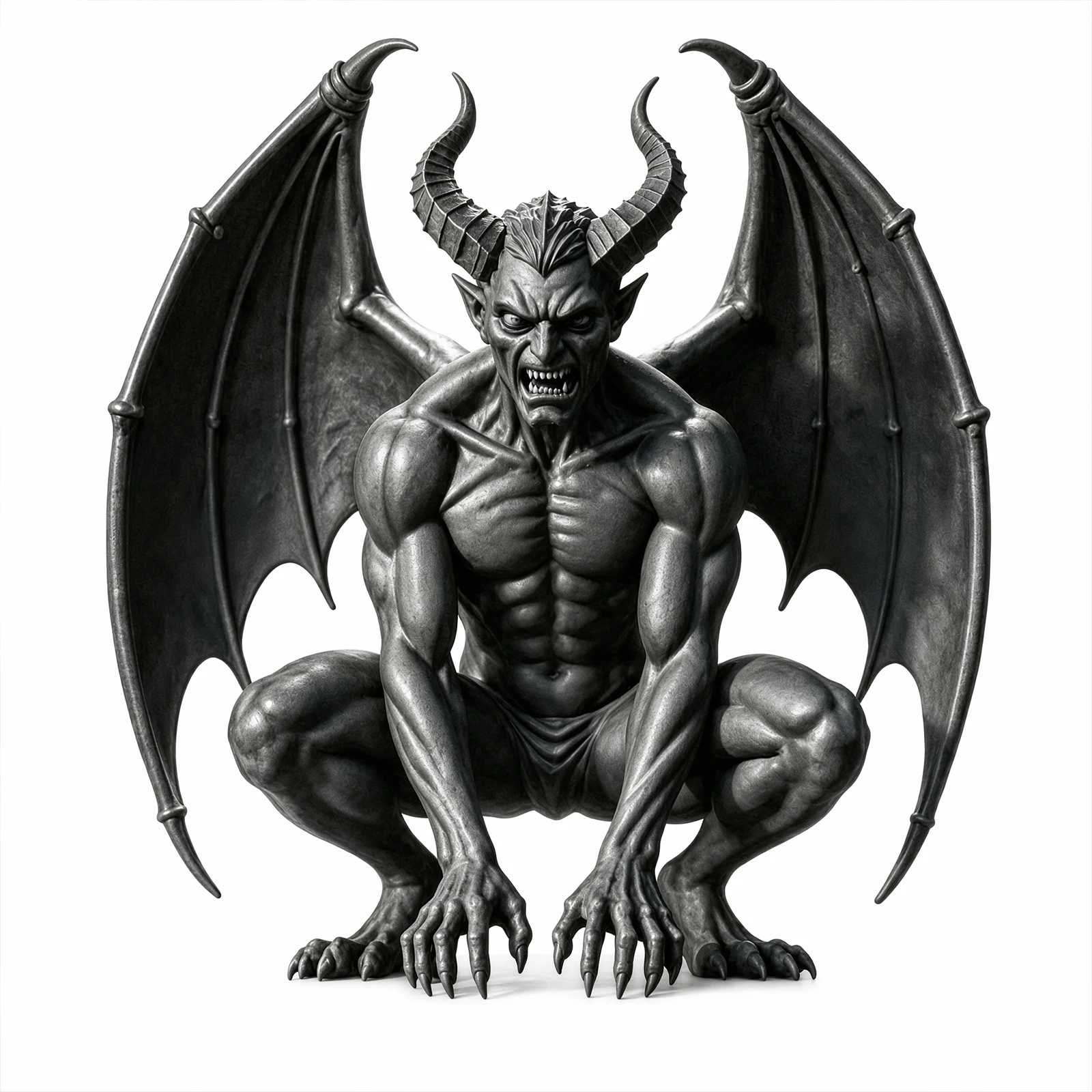 Dark Queen Desk Accent Height 10CM Resin Gothic Fantasy Decor Gargoyle Statue for Halloween Home Decoration