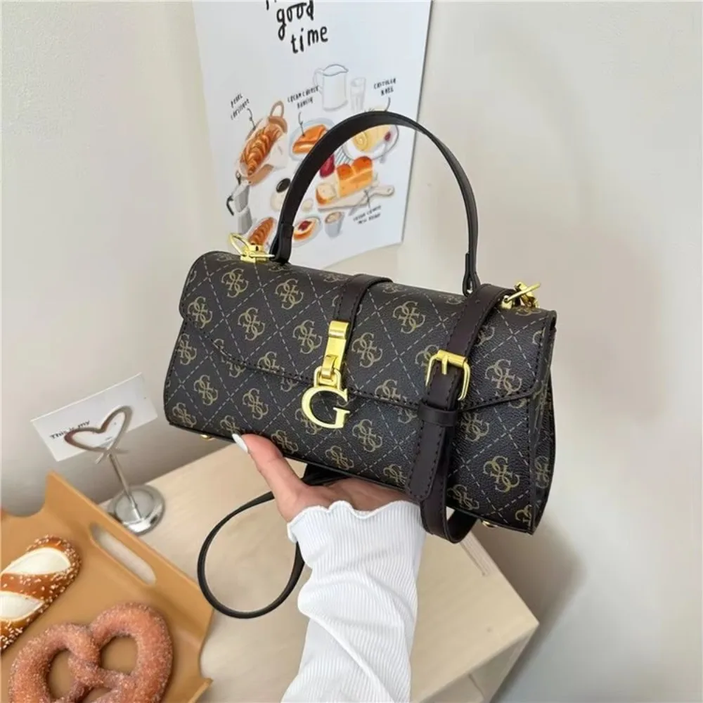 Bolso de mano de alta gama, de estilo casual y diseño europeo y americano, bolso bandolera original para mujer, bolso de hombro elegante y atemporal.