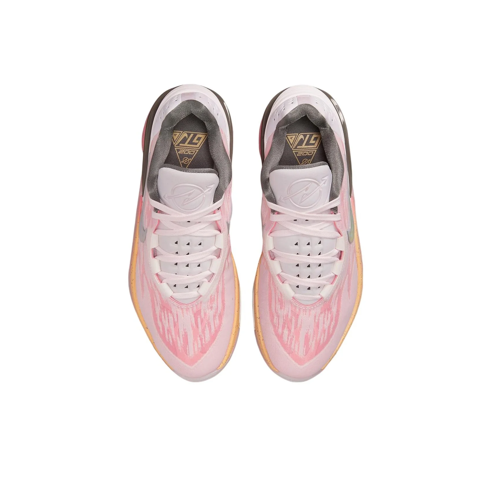 Nike Air Zoom G.T. Cut 2 Fabric Low top Basketball Shoes Unisex Pink International Version DJ6015-602 view 5